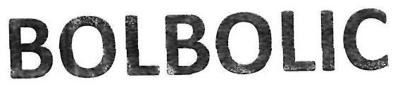 Bolbolic Device mark 3223231 Trademark