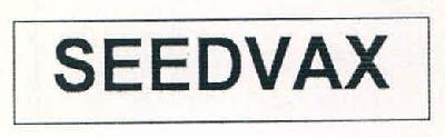 Seedvax Device mark 3224073 Trademark