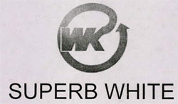 Superb White With Wk Logo Device mark 3224634 Trademark