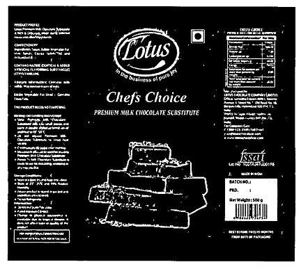 Lotus Chefs Choice Device mark 3272440 Trademark