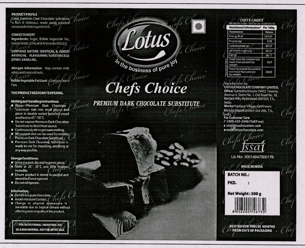 Lotus Chefs Choice Device mark 3272441 Trademark