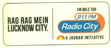 Fm Bole Toh 91.1 Fm Radio City A Jagran Initiative Rag Rag Mein Lucknow City. Device mark 3277221 Trademark