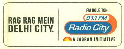 Fm Bole Toh 91.1 Fm Radio City A Jagran Initiative Rag Rag Mein Delhi City. Device mark 3277246 Trademark