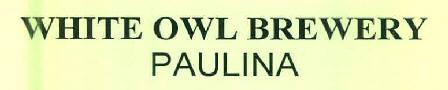 White Owl Brewery Paulina Device mark 3277346 Trademark