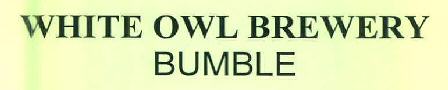White Owl Brewery Bumble Device mark 3277347 Trademark