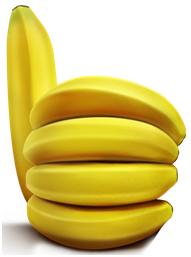 Imandi (image Of Banana) Device mark 3281640 Trademark