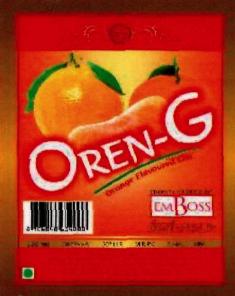 Oren-g(label) Device mark 3283976 Trademark