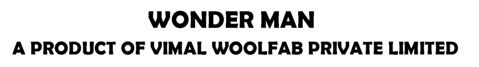 Wonder Man (a Product Of Vimal Woolfab Private Limited Device mark 3290959 Trademark