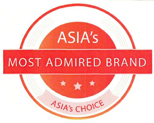 Asia's Most Admired Brand Device mark 3292951 Trademark