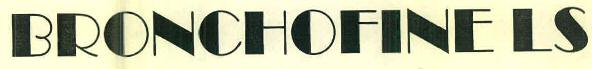 Bronchofinels Device mark 3297146 Trademark
