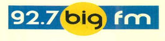 92.7 Big Fm Device mark 3297285 Trademark