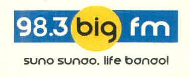 98.3 Big Fm Suno Sunao. Life Banao! Device mark 3297291 Trademark
