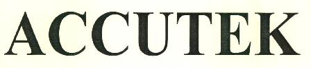 Accutek Device mark 3301642 Trademark