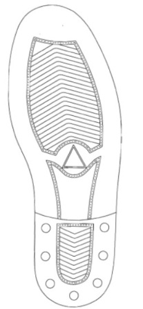 Shoe Sole Device mark 3302678 Trademark
