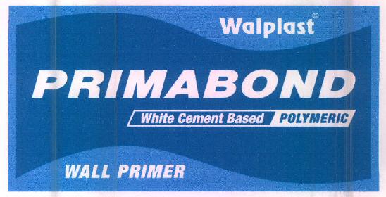 Walplast Primabond White Cement Based Polymeric Wall Primer Device mark 3308767 Trademark