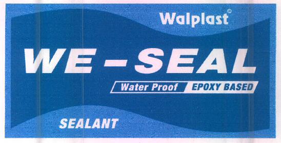 Walplast We - Seal Water Proof Epoxy Based Sealant Device mark 3308768 Trademark