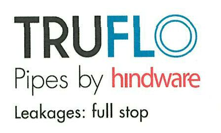 Truflo Pipes By Hindware Leakages: Full Stop Device mark 3313860 Trademark