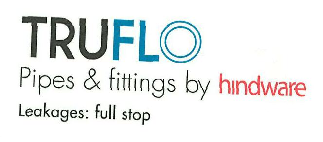 Truflo Pipes By Hindware Leakages : Full Stop Device mark 3313861 Trademark