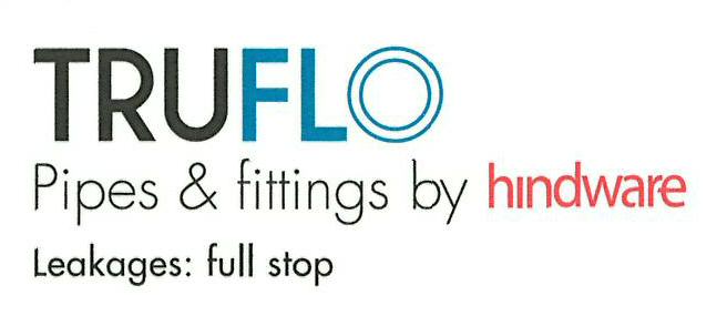 Truflo Pipes & Fittigs By Hindware Device mark 3313869 Trademark