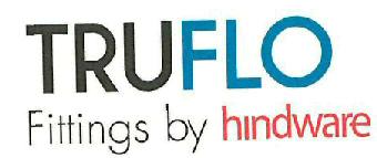 Truflo Fittings By Hindware Device mark 3313888 Trademark