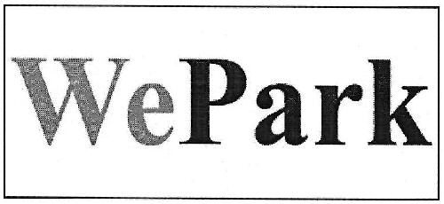 We Park Device mark 3401092 Trademark