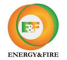 E & F Logo (energy And Fire) Device mark 3402564 Trademark