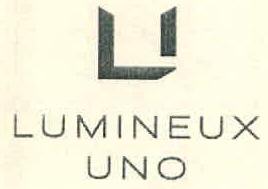 Lumineux Uno Device mark 3402803 Trademark