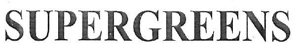 Supergreens Device mark 3403049 Trademark