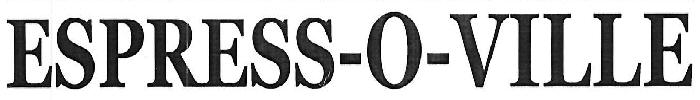 Espress-o-ville Device mark 3405129 Trademark