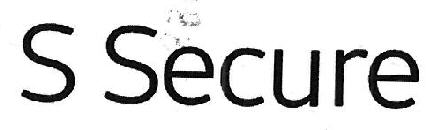 S Secure Device mark 3406331 Trademark