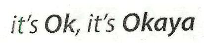 It's Ok It's Okaya Device mark 3407735 Trademark