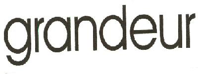 Grandeur Device mark 3409316 Trademark