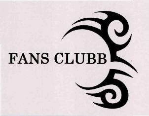 Fans Clubb (label) Device mark 3414204 Trademark