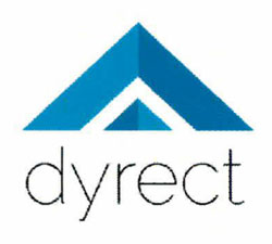 Dyrect With Device Of Triangle Device mark 3417443 Trademark