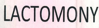 Lactomony Device mark 3420881 Trademark