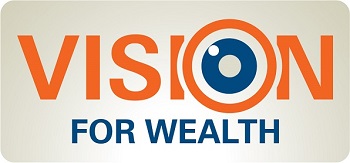 Vision For Wealth (logo) Device mark 3422051 Trademark