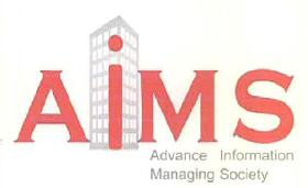 Aims Advance Information Managing Society Device mark 3425694 Trademark