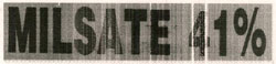 Milsate 41% Device mark 3426237 Trademark