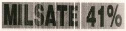 Milsate 41% Device mark 3426238 Trademark