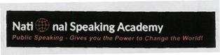 National Speaking Academy (label) Device mark 3428562 Trademark