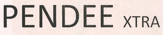 Pendee Xtra Device mark 3429883 Trademark