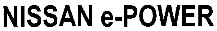 Nissan E-power Device mark 3431182 Trademark