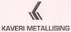 Kaveri Metallising With Logo Device mark 3433341 Trademark