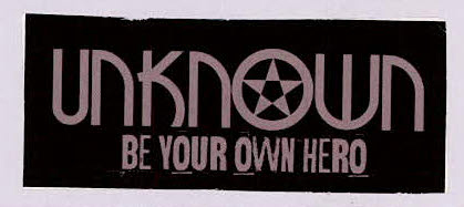 Unknown Be Your Own Hero Device mark 3441218 Trademark