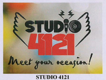 Studio 4121 Meet Your Occasion! Device mark 3441329 Trademark