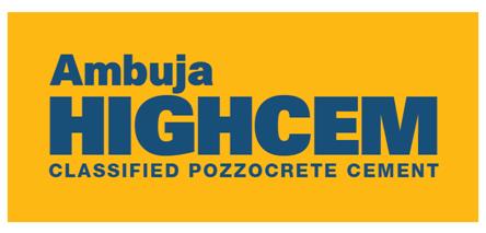 Ambuja Highcem Classified Pozzocrete Cement Device mark 3442328 Trademark