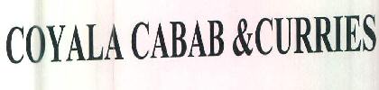 Coyala Cabab &curries Device mark 3444201 Trademark