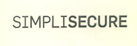 Simplisecure Device mark 3445214 Trademark