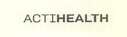 Actihealth Device mark 3445219 Trademark