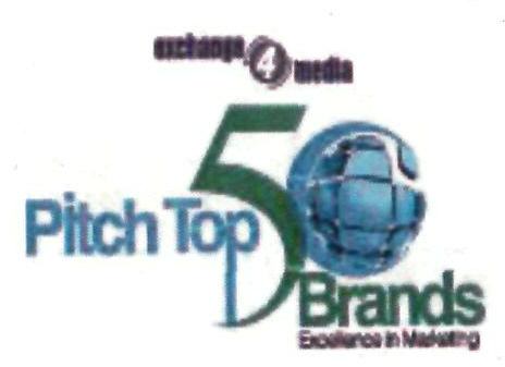 Pitch Top 50 Brands Device mark 3446747 Trademark